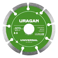 Диск алмазный отрезной URAGAN UNIVERSAL 36705-125