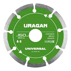 Диск алмазный отрезной URAGAN UNIVERSAL 36705-150