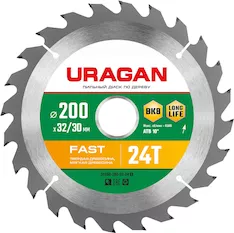 Пильный диск URAGAN Fast 36800-200-32-24_z01