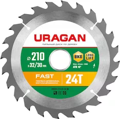Пильный диск URAGAN Fast 36800-210-32-24_z01