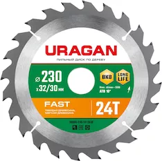 Пильный диск URAGAN Fast 36800-230-32-24_z01