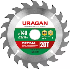 Пильный диск URAGAN Optima 36801-140-20-20_z01