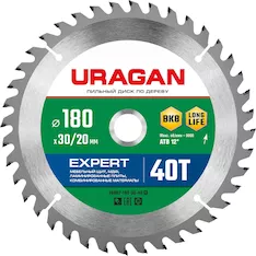 Пильный диск URAGAN Expert 36802-180-30-40_z01
