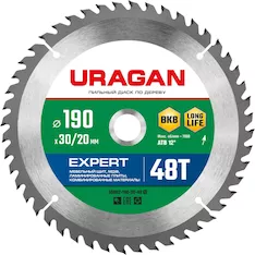 Пильный диск URAGAN Expert 36802-190-30-48_z01