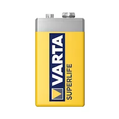 Батарейка VARTA Superlife E-Block 9V 6F22P