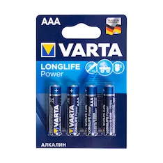 Батарейка VARTA Longlife Power Micro 1.5V - LR03/ AAA