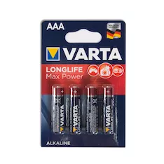 Батарейка VARTA Longlife Power Max Micro 1.5V - LR03/ AAA