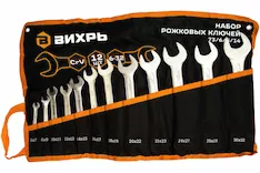 Набор гаечных рожковых ключей Вихрь 73/6/5/14