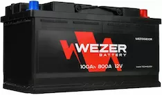 Аккумуляторная батарея WEZER WEZ100800R