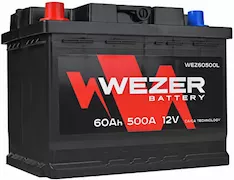 Аккумуляторная батарея WEZER WEZ60500L