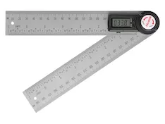 Угломер-линейка электронный WORTEX DAR 2000 в кор. +-0,2°, 200 мм
