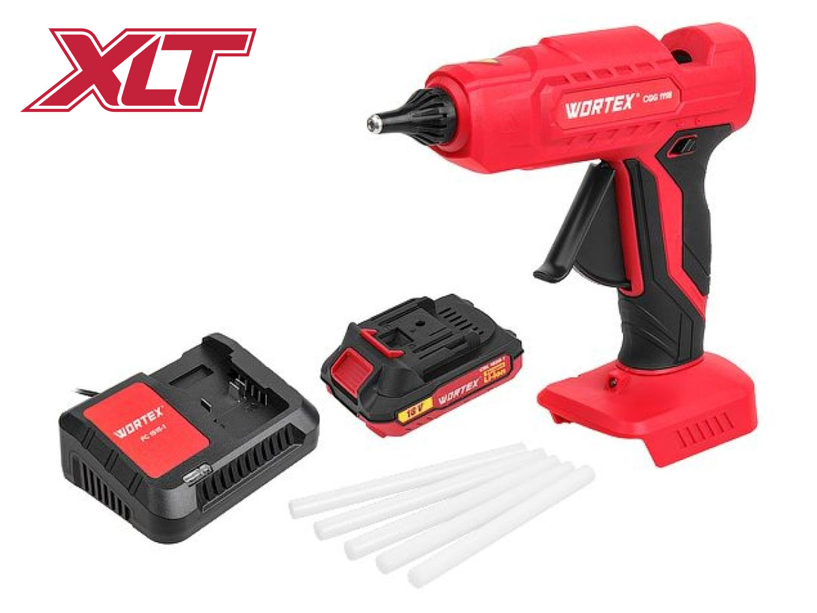 Аккумуляторный клеевой пистолет WORTEX CGG 1118 ALL1