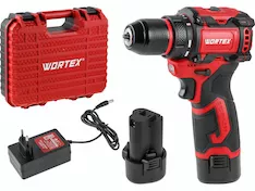 Аккум. дрель-шуруповерт WORTEX BD 1213-1 Dli в чем. 12 В, 40 Н*м, 2х2 А*ч, БЗП 10 мм