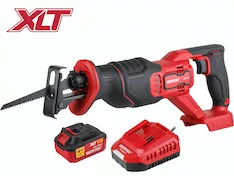 Аккум. сабельная пила WORTEX CSR 1118-1 в кор. ALL1 XLT SET 18В, 4 Ач акб, дер. 110 мм