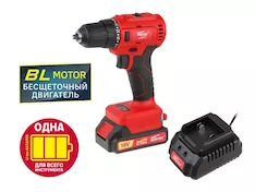 Аккумуляторная дрель-шуруповерт WORTEX BD 1815-1 DLi ALL1 BD18151DLi0029