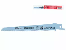 Пилка сабельная по дереву с гвоздями S150WM WORTEX SSB1510B0018