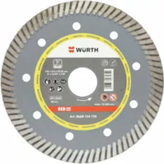 Диск алмазный отрезной Wurth DIA-TURBO-CON-BR2223-D230MM 0668154230