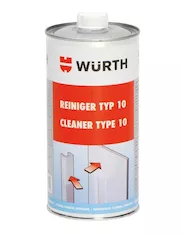 Очиститель для пластика ПВХ Wurth тип 10 (1 л) 089210010