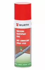 Сухая смазка-спрей Wurth PTFE 0893550
