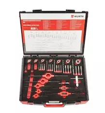 Набор для нарезания резьбы M3-M12-44PCS Wurth 5964065200