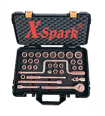 Набор торцевых головок искробезопасный X-Spark AL-BR 101J