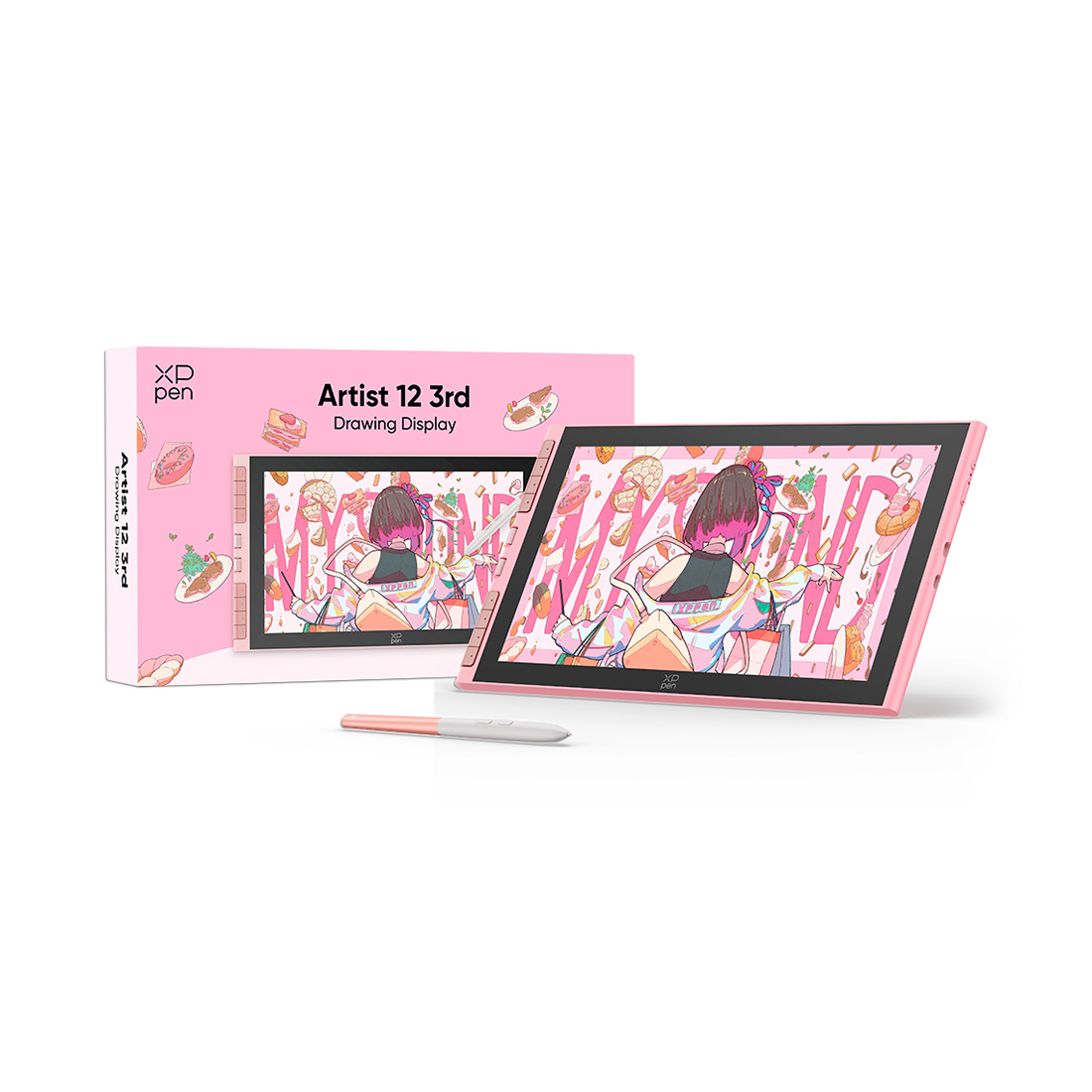 Графический планшет XP-Pen Artist 12 3rd Gen Pink CPCD121FH-PK