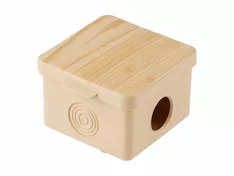 Коробка распаечная ОП 65х65х50мм, сосна, 4 мембр. вх. IP54 ЮПИТЕР