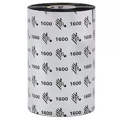 Красящая лента Zebra 1600 Wax Economy 01600BK11045
