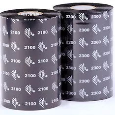 Красящая лента Zebra 2300 European Wax Black 110/450