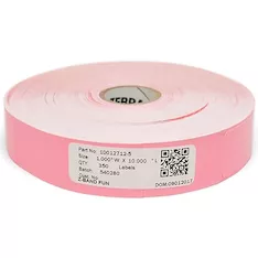 Этикетки-браслеты Zebra Z-Band Fun Pink 10012712-5
