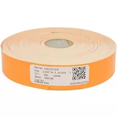 Этикетки-браслеты Zebra Z-Band Fun Orange 10012712-6