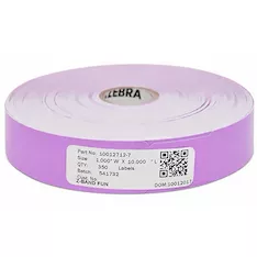Этикетки-браслеты Zebra Z-Band Fun Purple 10012712-7