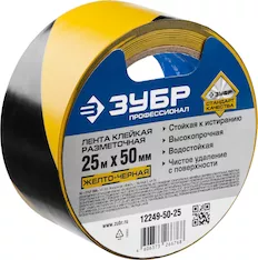 Разметочная клейкая лента ЗУБР 12249-50-25