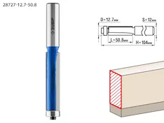 Кромочная фреза ЗУБР 28727-12.7-50.8