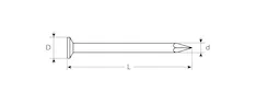 Строительные гвозди ЗУБР 305030-35-090