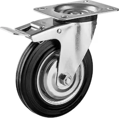 Поворотное колесо c тормозом ЗУБР 30936-160-B