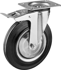 Поворотное колесо c тормозом ЗУБР 30936-200-B