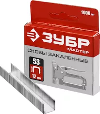 Скобы для степлера ЗУБР 31625-12