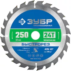 Диск пильный Зубр 36901-250-32-24_z01
