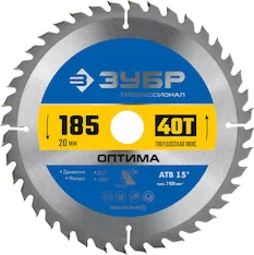 Диск пильный ЗУБР 36903-185-20-40_z01