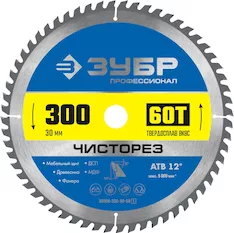 Диск пильный Зубр 36905-300-30-60_z01