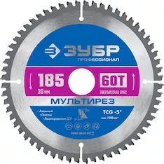 Диск пильный Зубр 36907-185-30-60_z01