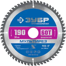 Диск пильный Зубр 36907-190-30-60_z01