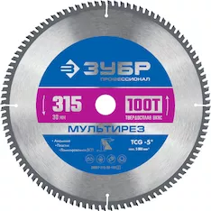 Пильный диск ЗУБР 36907-315-30-100_z01