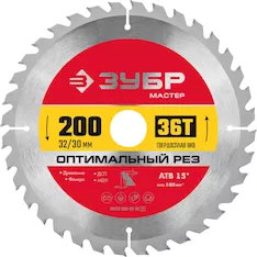 Диск пильный Зубр 36912-200-32-36_z01