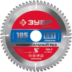 Диск пильный ЗУБР 36916-185-30-60_z01