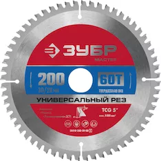 Диск пильный Зубр 36916-200-30-60_z01