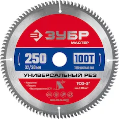 Диск пильный ЗУБР 36916-250-32-100_z01
