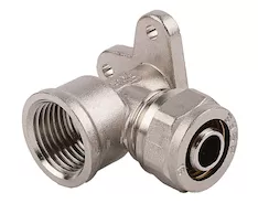 ЗУБР цанга-гайка, 1/2″ х 16 х 2.0 мм, уголок с креплением к полу (51411-16-1/2)