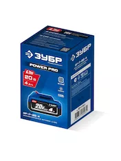 Аккумулятор LMS ЗУБР Power PRO ПРОФЕССИОНАЛ BP-P-20-4